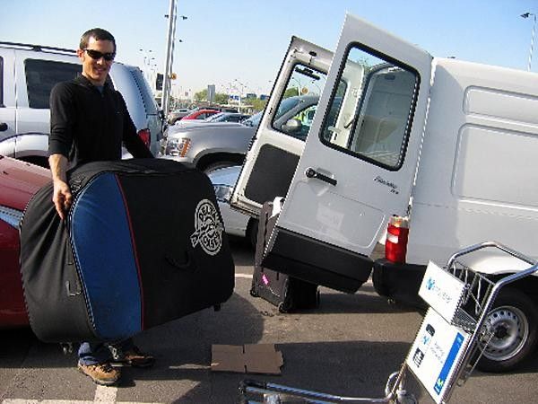 Mike loads up t