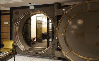 Original vault at Hotel Indigo, The Hague, Netherlands