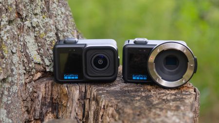 The GoPro Mission 1 Pro ILS mirrorless camera