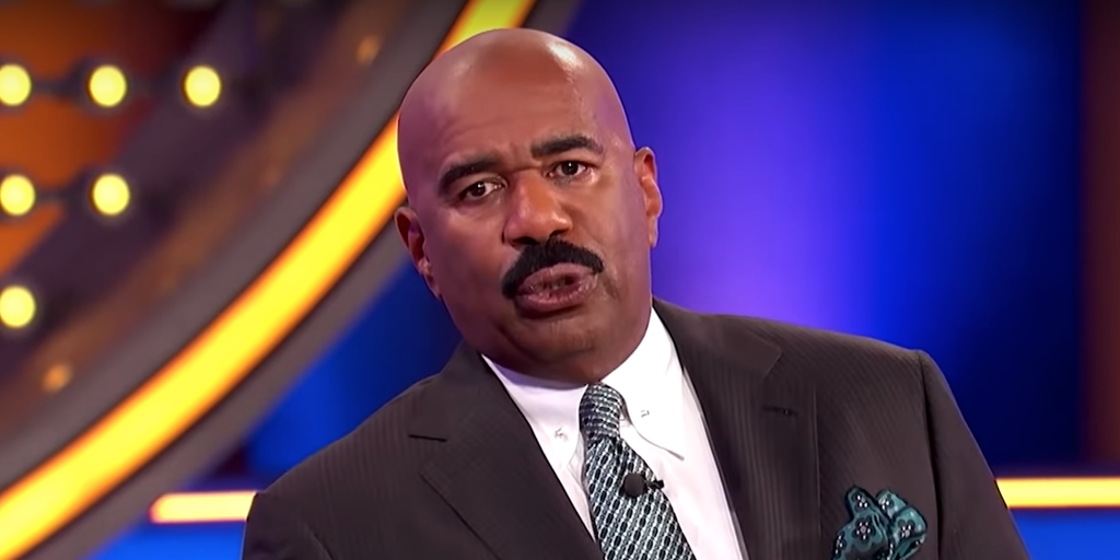 Watching Steve Harvey Trim His Signature Mustache Is Riveting | Cinemablend