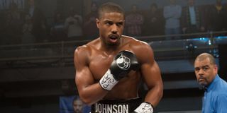 Michael B. Jordan in the famous one-shot from Creed