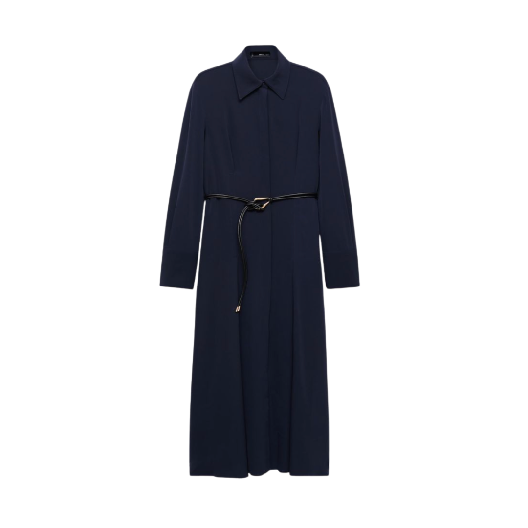 MANGO, Belt Shirt Dress