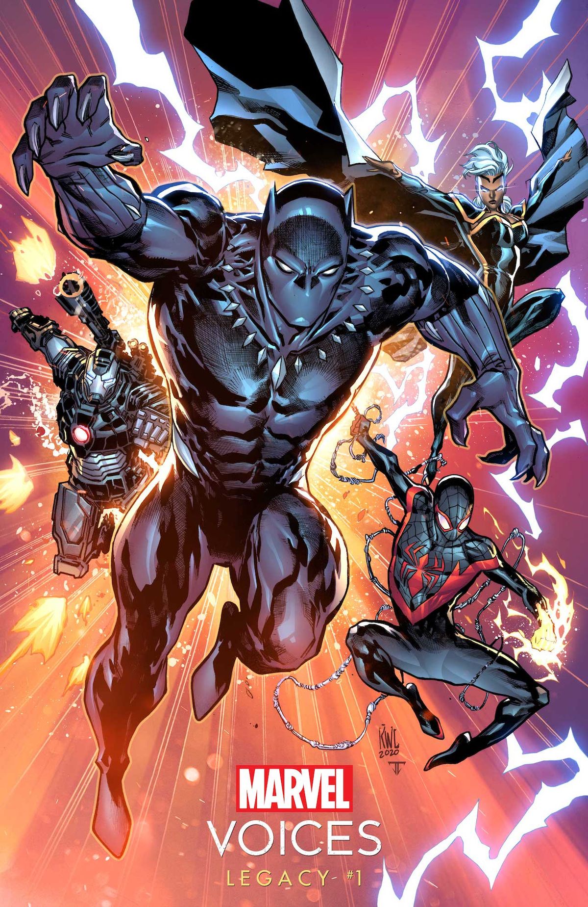 variant cover for Marvel's Voices: Legacy #1