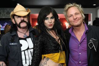 Lemmy, Kat Von D and Matt Sorum: Hollywood drinking buddies