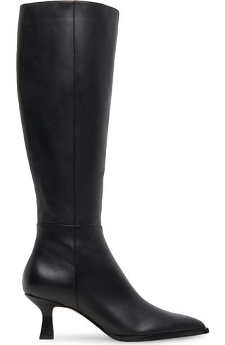 Auggie Pointed Toe Knee High Boot