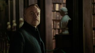 Jared Harris plays mathematician Hari Seldon in Foundation season 1