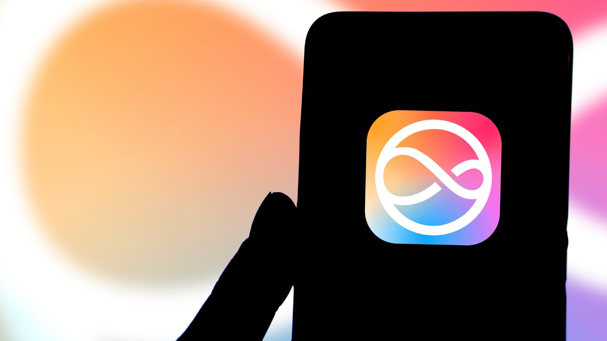 Siri logo on phone