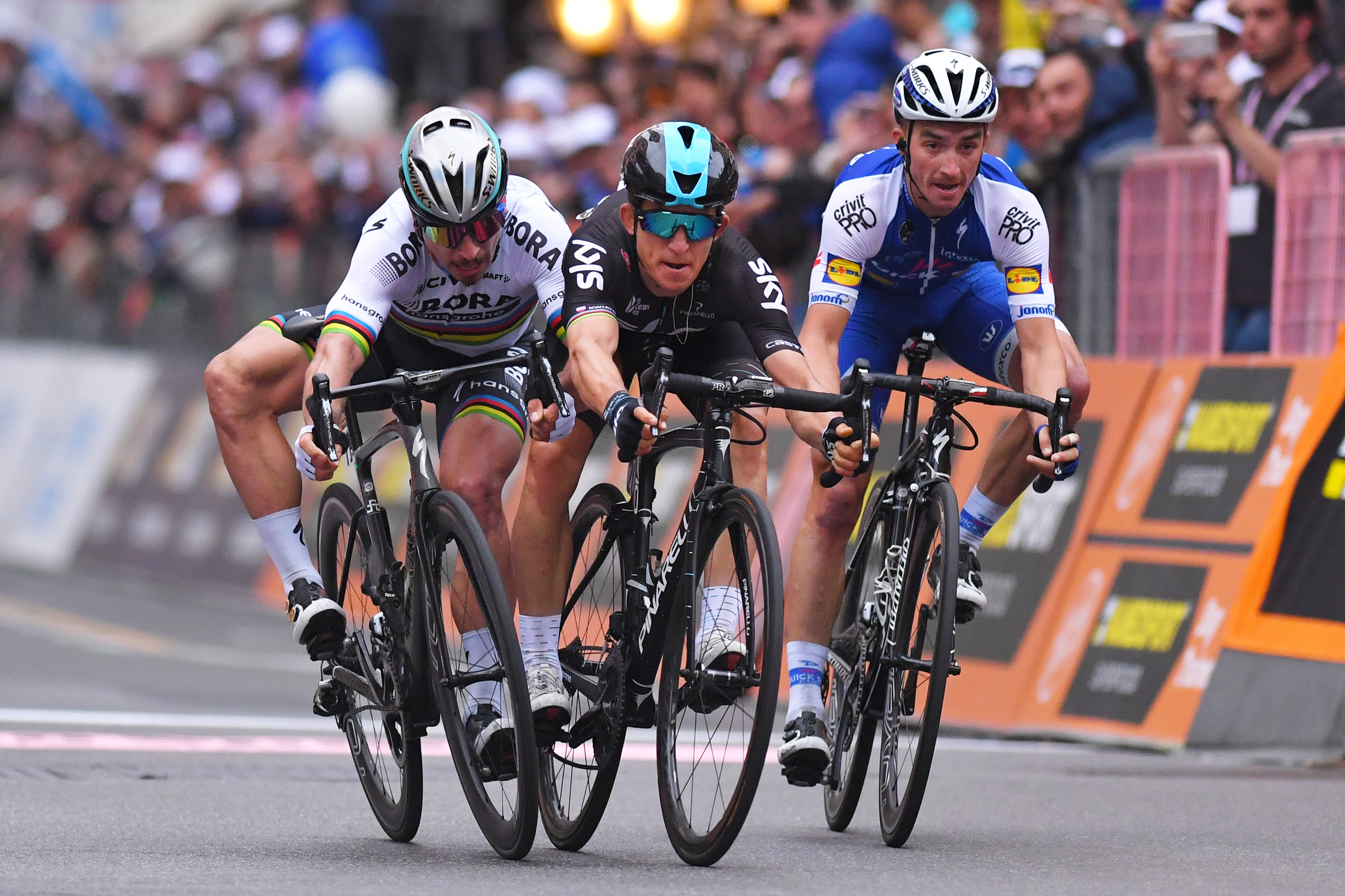 Milan-San Remo sprint finish