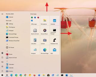 Windows 10 resize Start menu