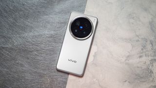 Vivo X200 Pro back against colorful background