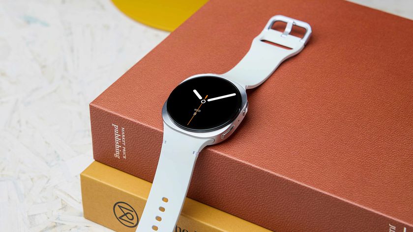 Samsung Galaxy Watch 8 in white