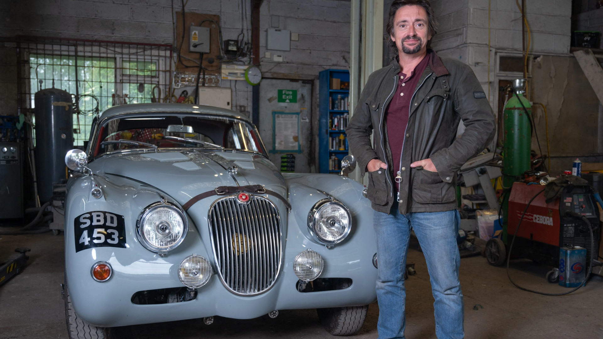Richard Hammond in promotional image for Richard Hammond's Workshop