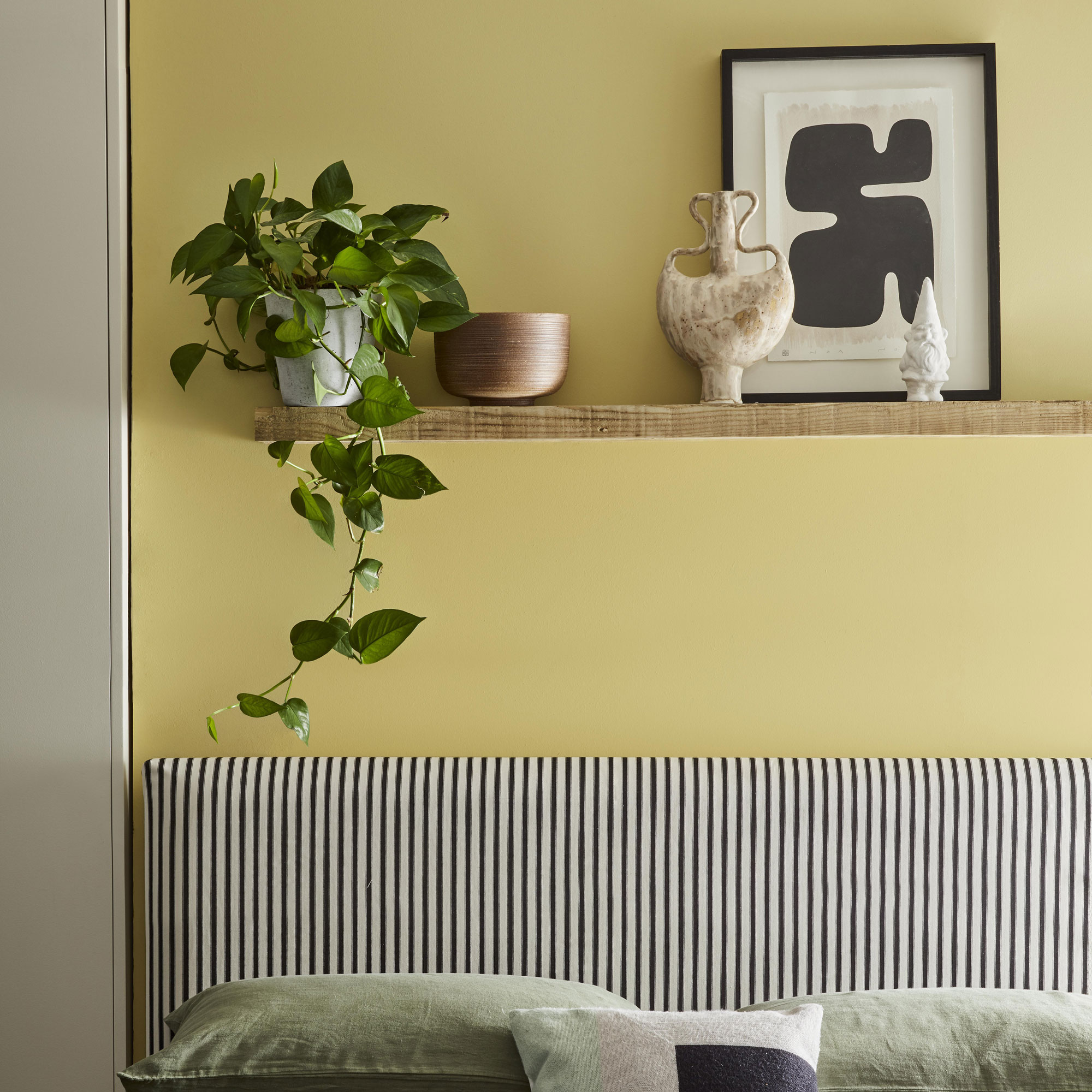 room painted in upcycled paint from Little Greene's Re:mix collection