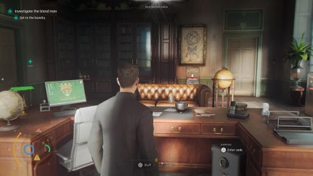Manager's Office safe in 007 First Light