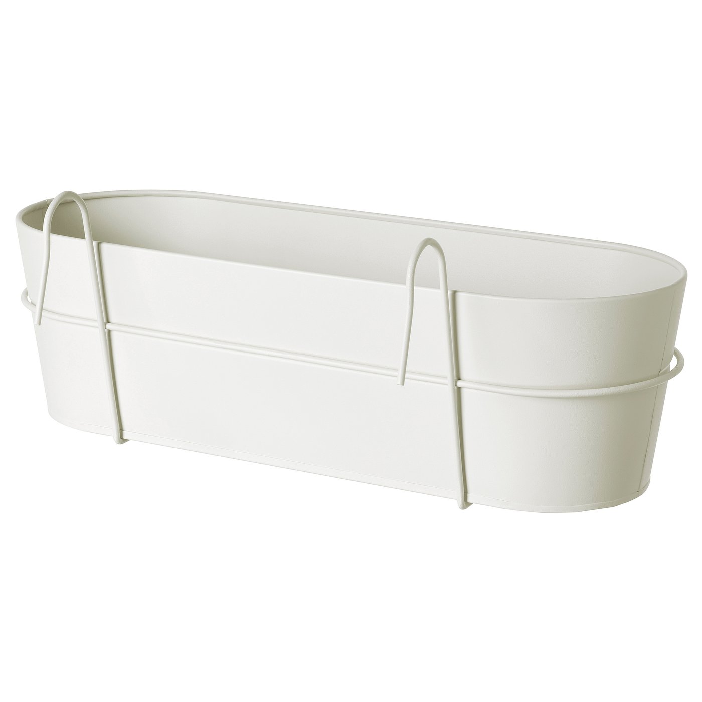 Vitl&amp;Ouml;k Flower Box With Holder - Indoor/outdoor/off-White 22x7 &amp;frac34; "