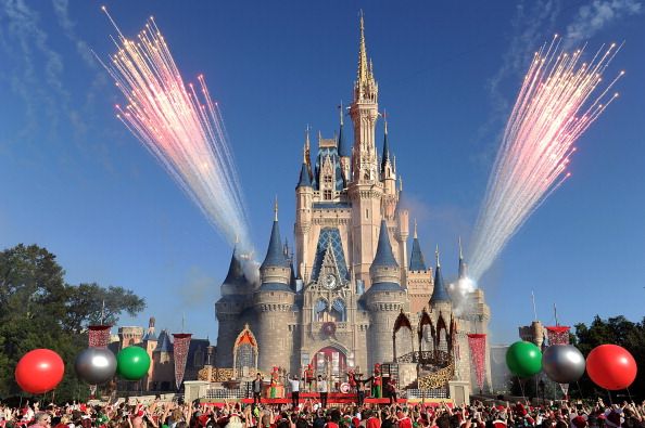 Cinderella&amp;#039;s Castle at Walt Disney World.