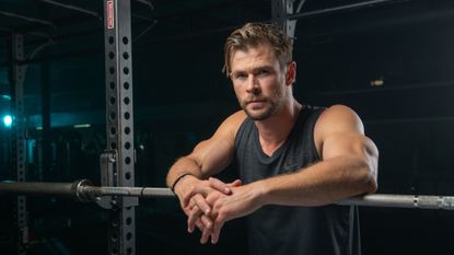 Chris Hemsworth standing in a boxing ring