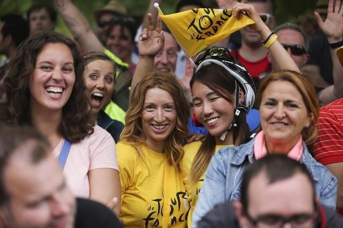 Happy faces all round.
