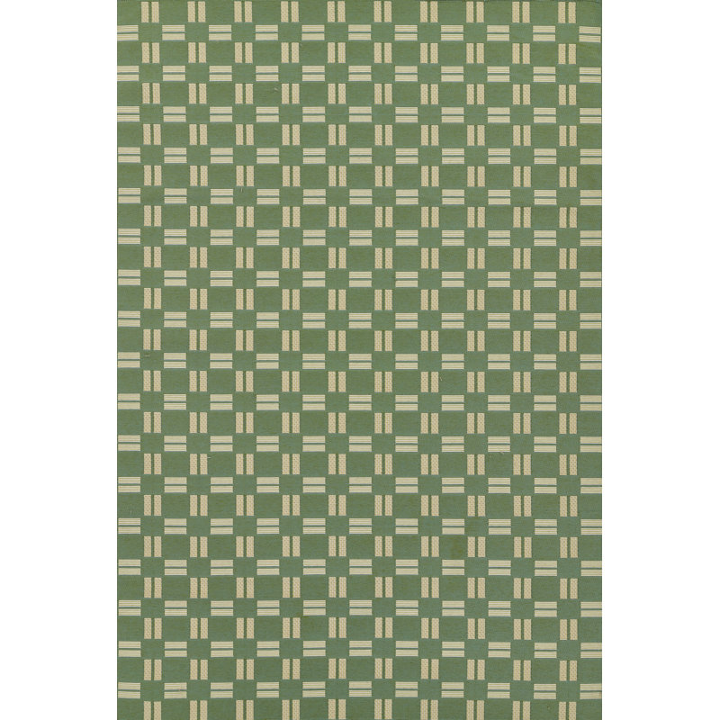 Allmodern Icon Geometric Indoor Outdoor Green Rug | Wayfair