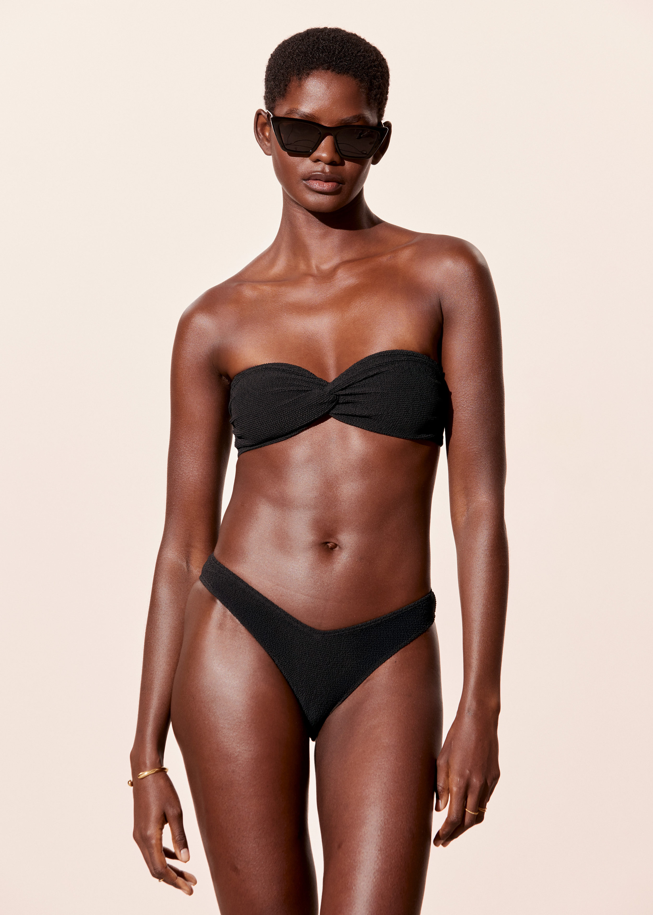 Textured Bikini Briefs