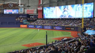 The new LED experience at the Tampa Bay Rays Tropicana Field.