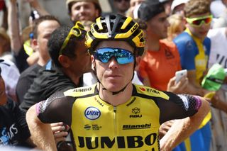 Steven Kruijswijk (Jumbo-Visma) at the start of stage 19