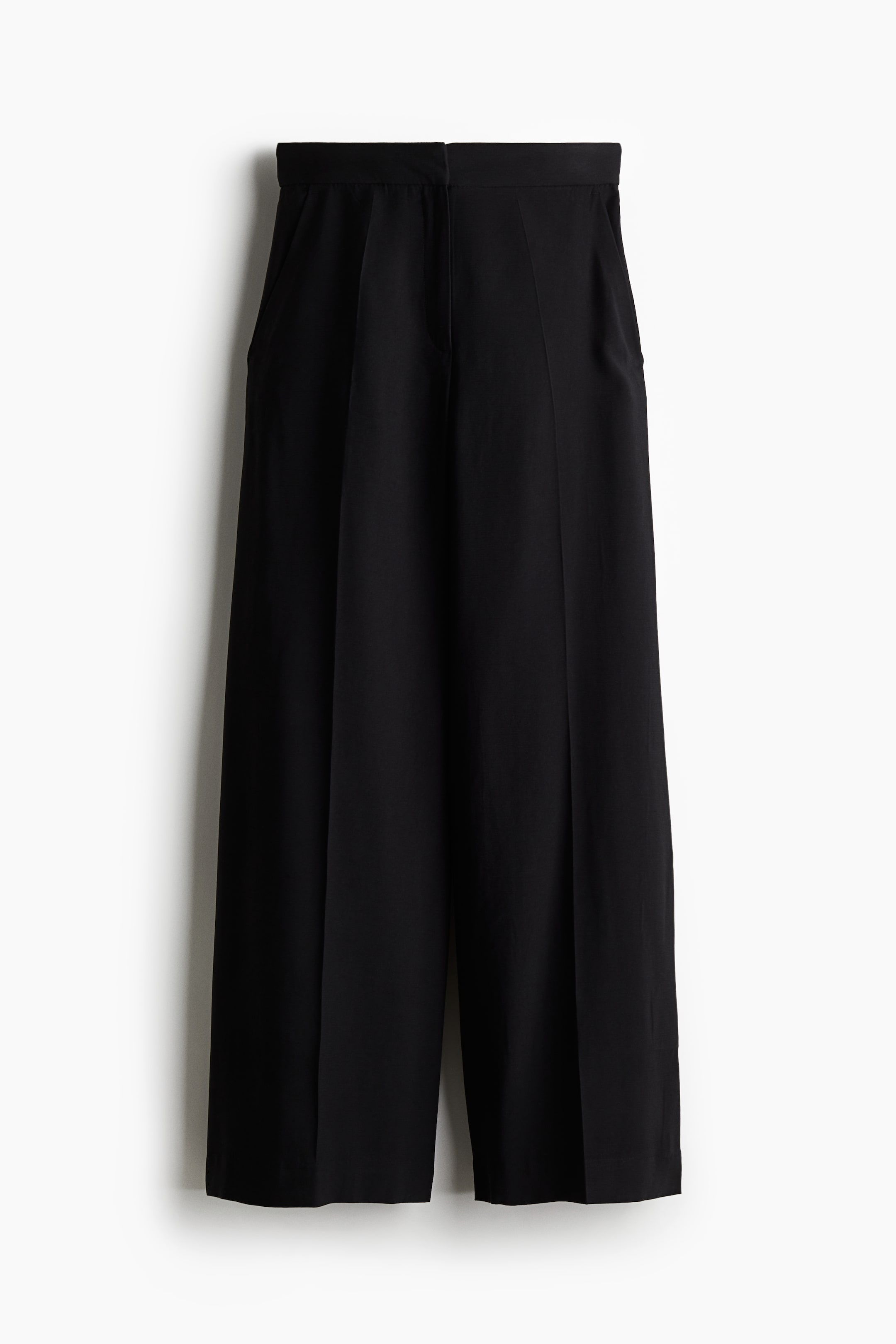 Wide-Leg Pants - Black