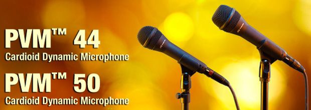 Peavey Electronics® Releases PVM™ 44 and PVM™ 50 Microphones