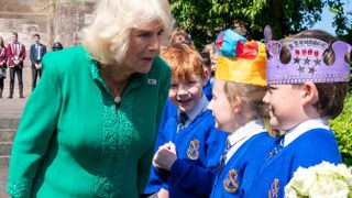 King Charles and Queen Camilla mini-mes