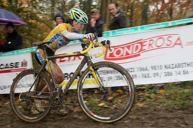 Nikki Harris in the race lead