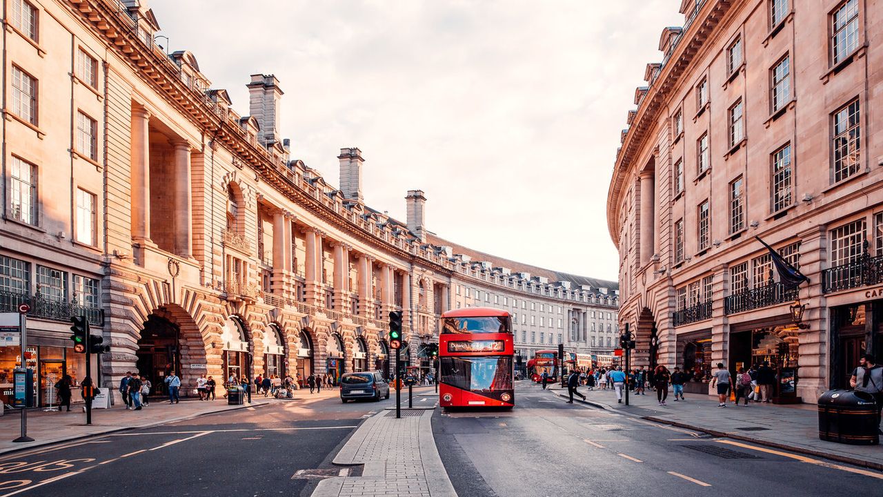 Regent Street in London