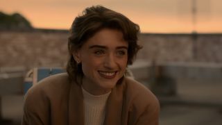 Nancy smiling in the Stranger Things 5 epilogue 