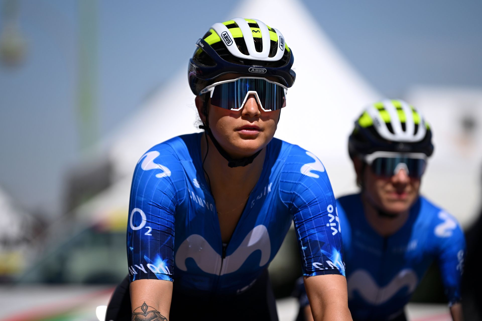 Emma Norsgaard at 2024 Women's UAE Tour