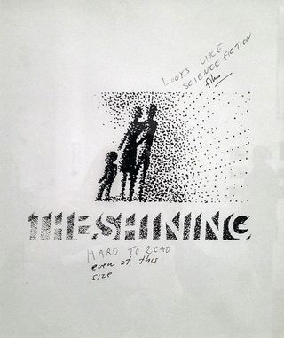 One of the rejected posters for The Shining.