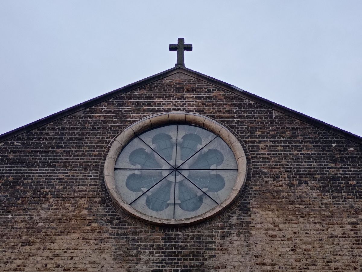 A church
