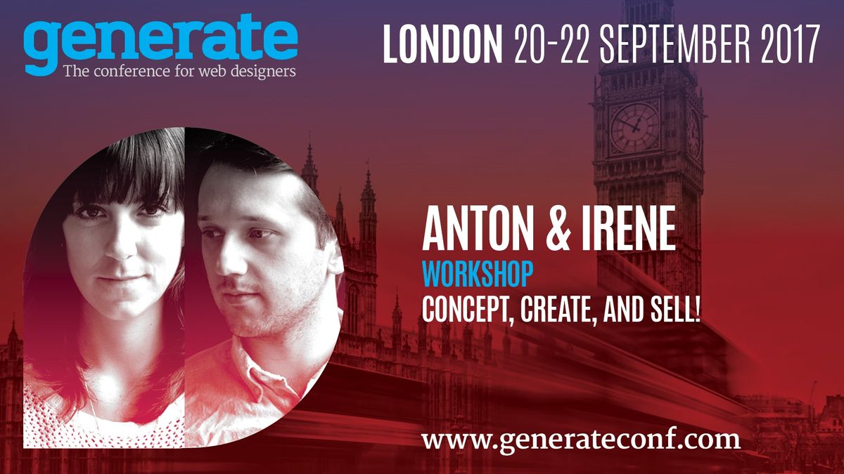 Learn how to concept, create and sell at Generate London | Creative Bloq