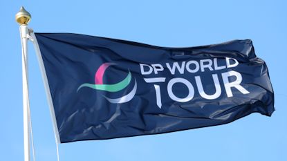 A DP World Tour flag