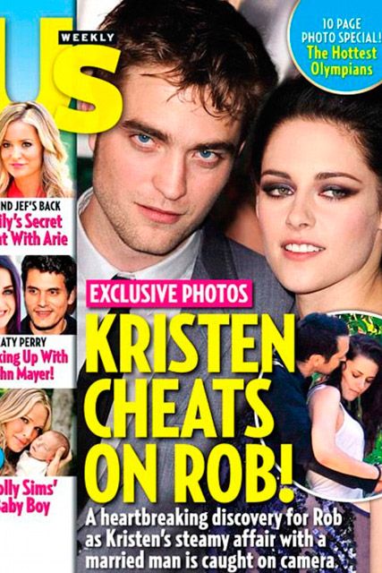 Kristen Stewart accused of cheating on Robert Pattinson