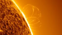 Faint loops of plasma on the sun