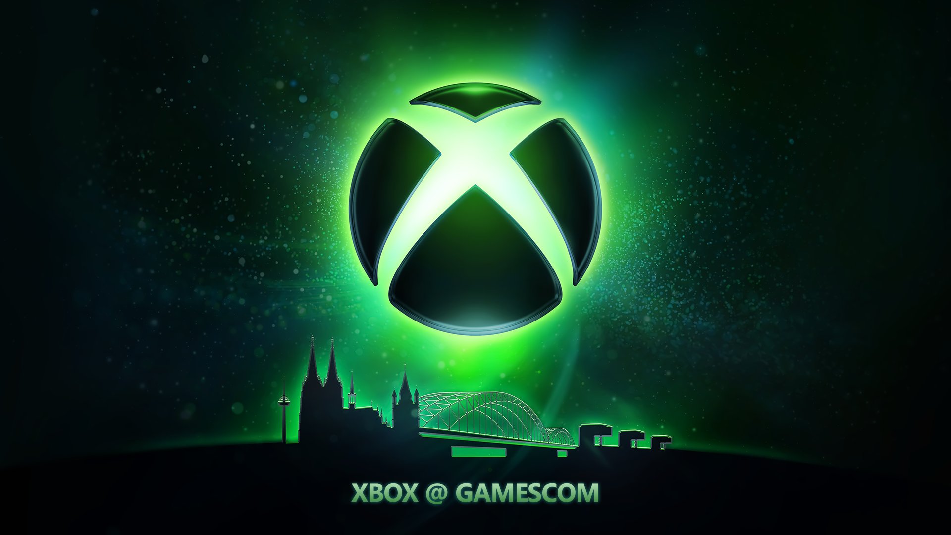The Xbox at Gamescom 2026 banner image showing the Xbox logo over Cologne, Germany