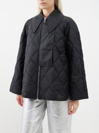 Quilted Recycled-Fibre Jacket