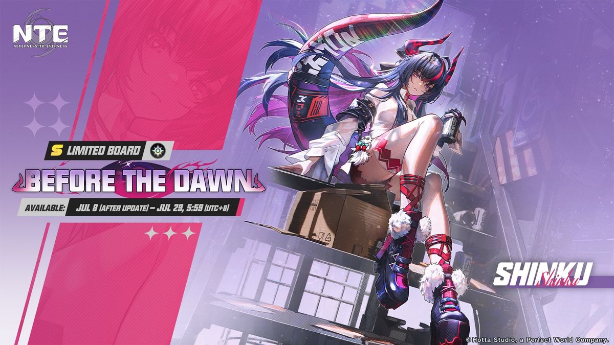 Neverness to Everness banners - Shinku in version 1.2