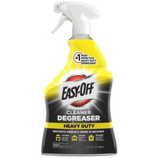 Easy-Off cleaner degreaser heavy duty yellow and black bottle