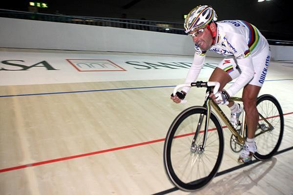 Road World Champion Paolo Bettini