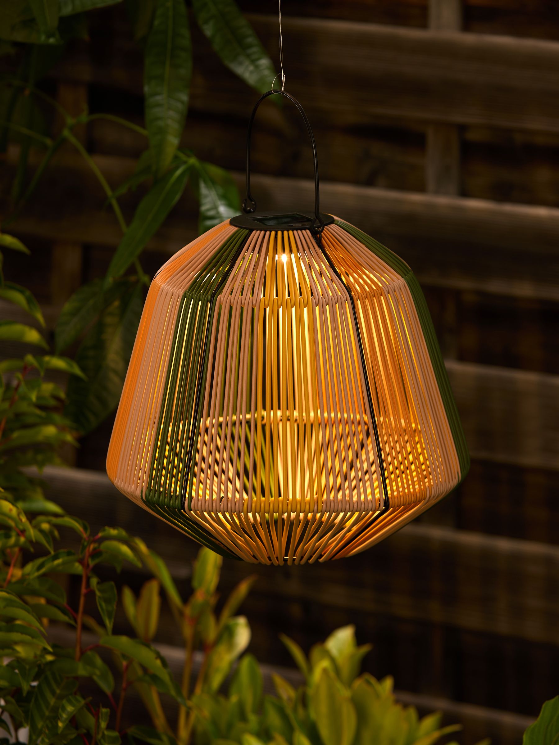 Multi String Solar Outdoor Lantern