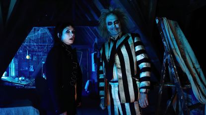 Winona Ryder and Michael Keaton star in Tim Burton&#039;s &#039;Beetlejuice Beetlejuice&#039; (2024)