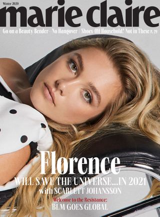 Florence Pugh: Marie Claire cover