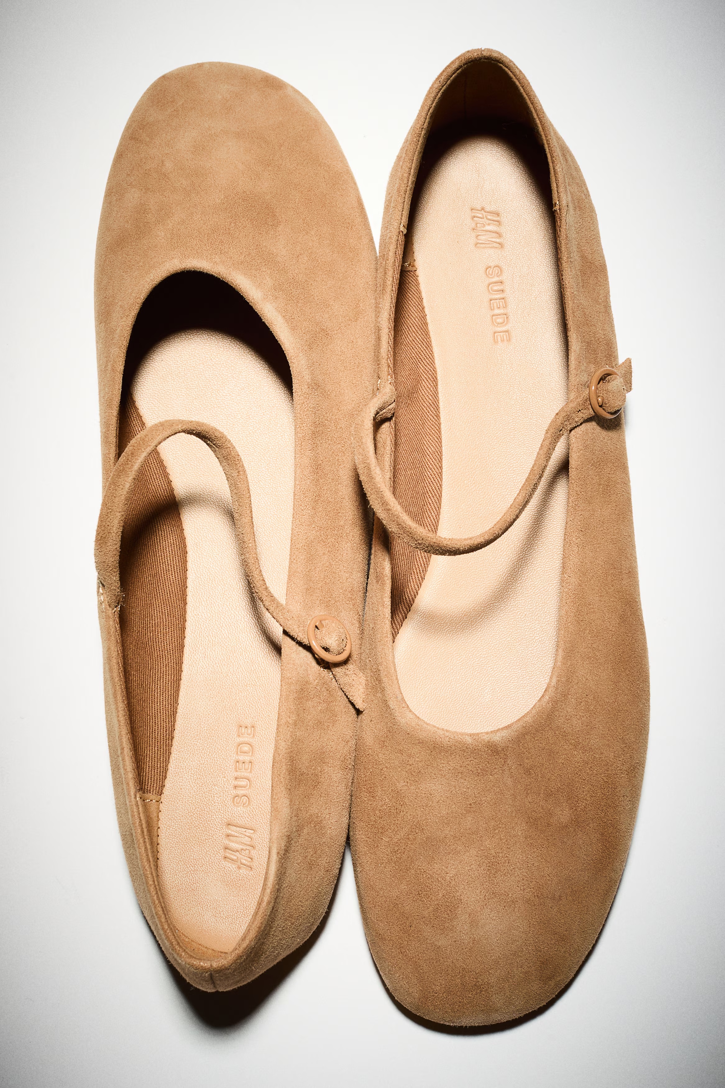 hm, suede mary janes