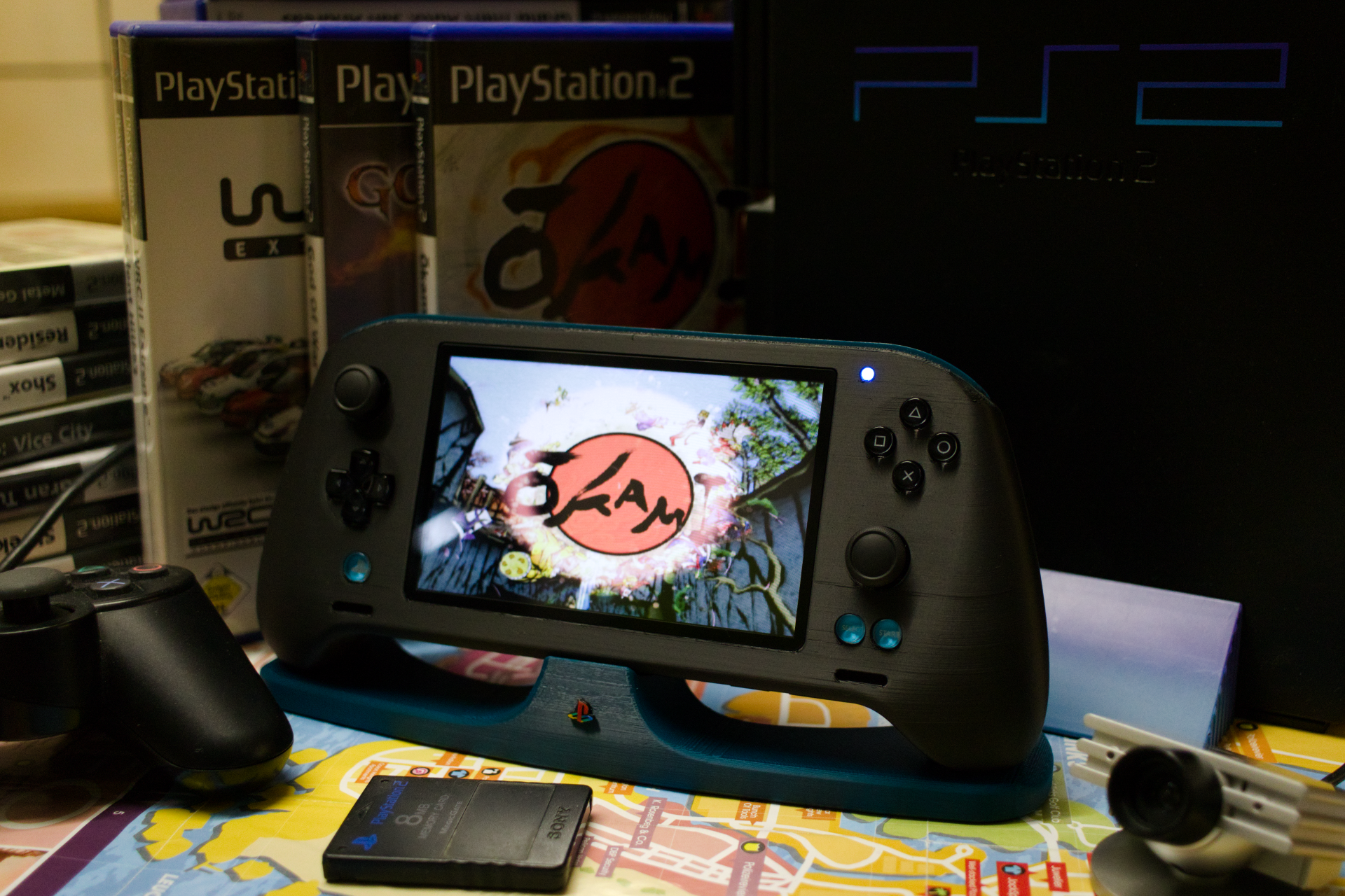 Enthusiast crams reversed-engineered PS2 into a handheld, designs custom motherboard — bespoke 