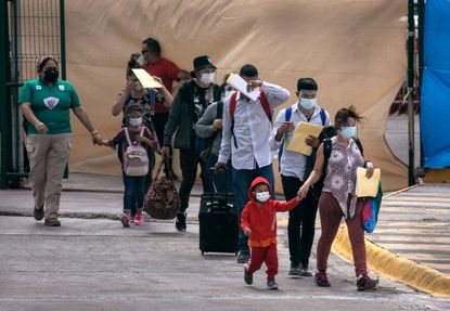 Asylum seekers in Mexico.